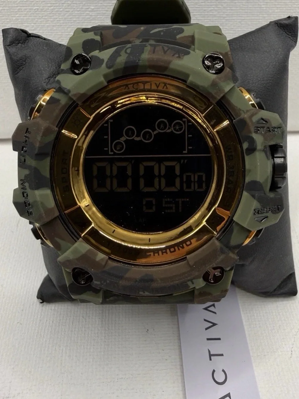 Activa Summit x Invicta (ACW8082-021) - 50mm Men’s Digital Watch - Army Camo NEW